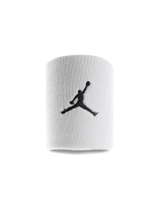 NIKE POLSINI JORDAN  WRISTBAND WH/BK