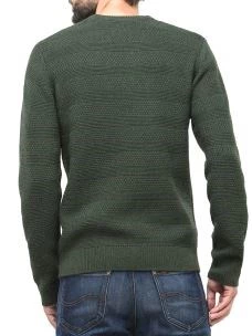 LEE MAGLIONE UOMO WOOL STRUCTURE CREW