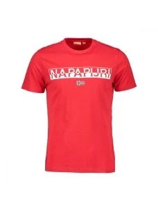 NAPAPIJRI SARAS SOLID T-SHIRT UOMO MANICA CORTA
