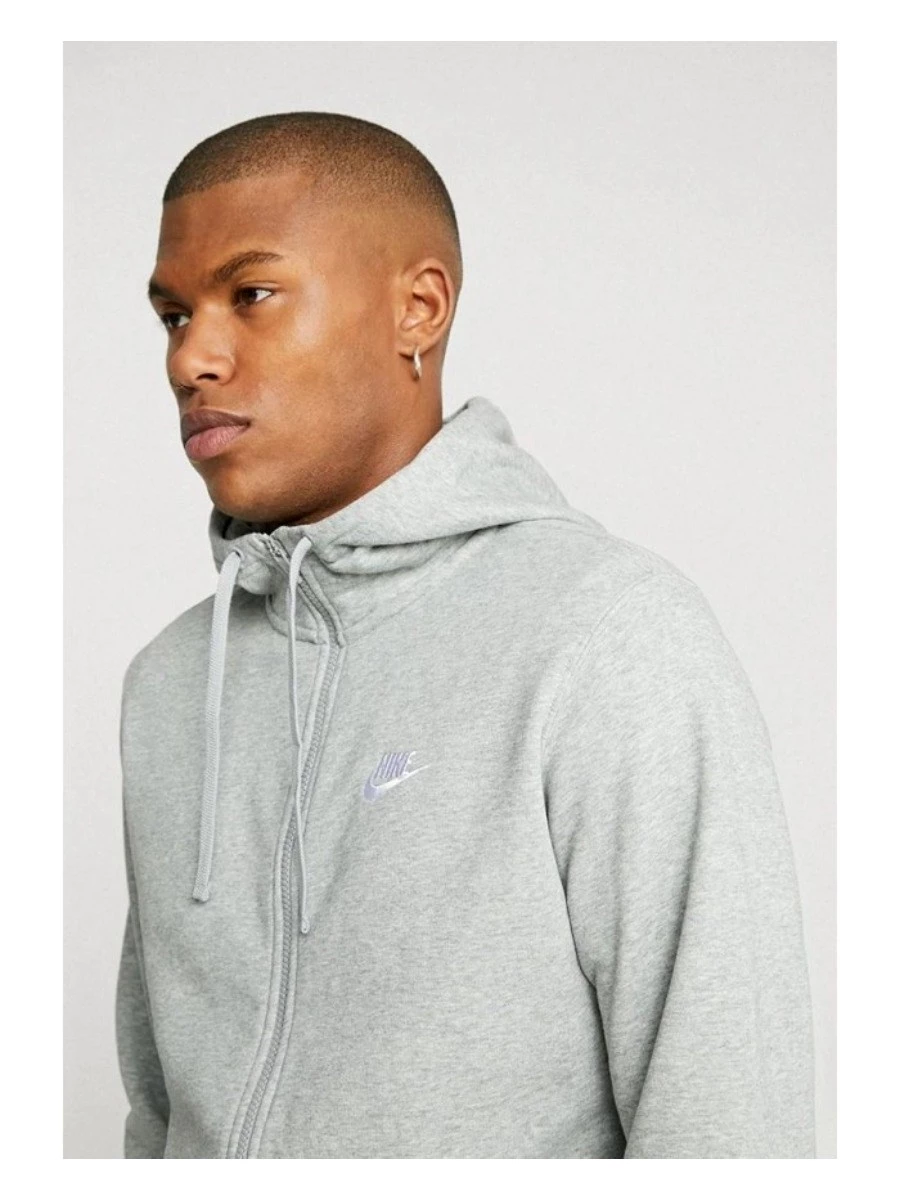 NIKE FELPA ZIP LUNGA CAPPUCCIO UOMO