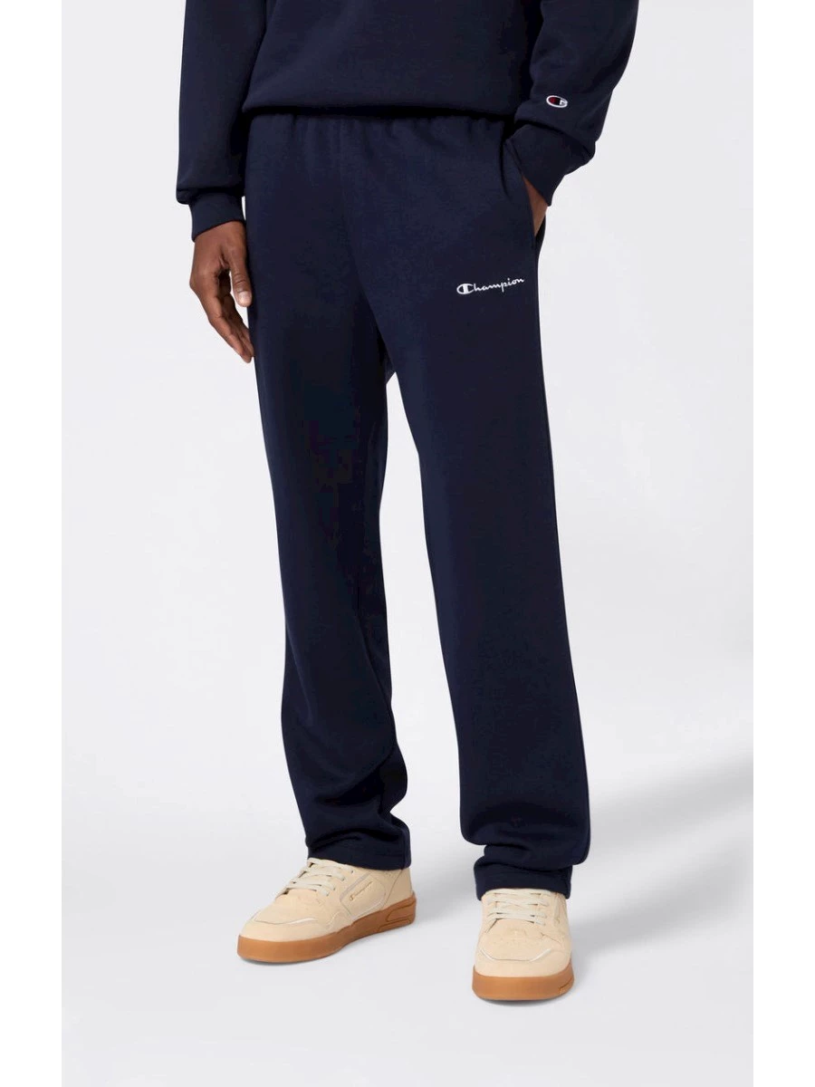 Champion Pantaloni Uomo Dritto e Interno Felpato Icons