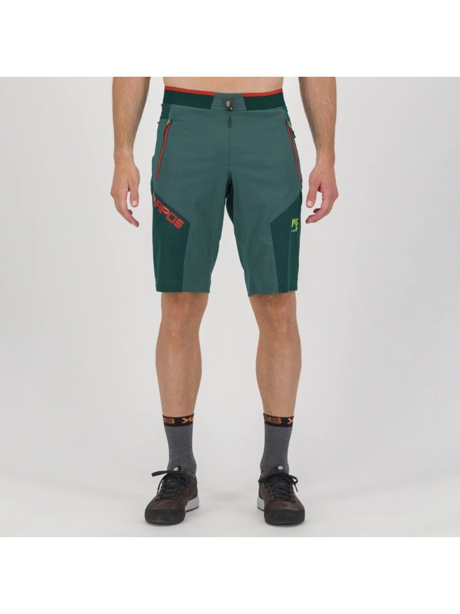 Bermuda Karpos Rock Evo Uomo - Pantaloncini Tecnici Leggeri Per Outdoor, Arrampicata Ed Escursioni Estive