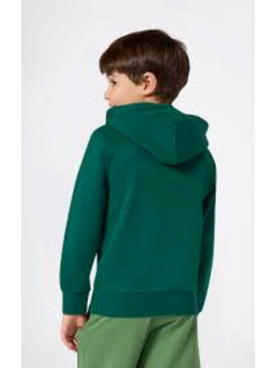 CHAMPION FELPA ZIP LUNGA CAPPUCCIO JR