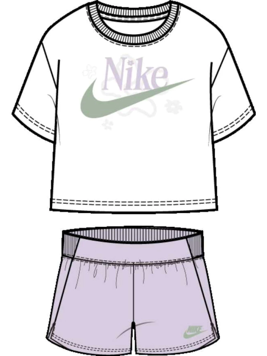 NIKE SET BIMBA T-SHIRT + SHORT