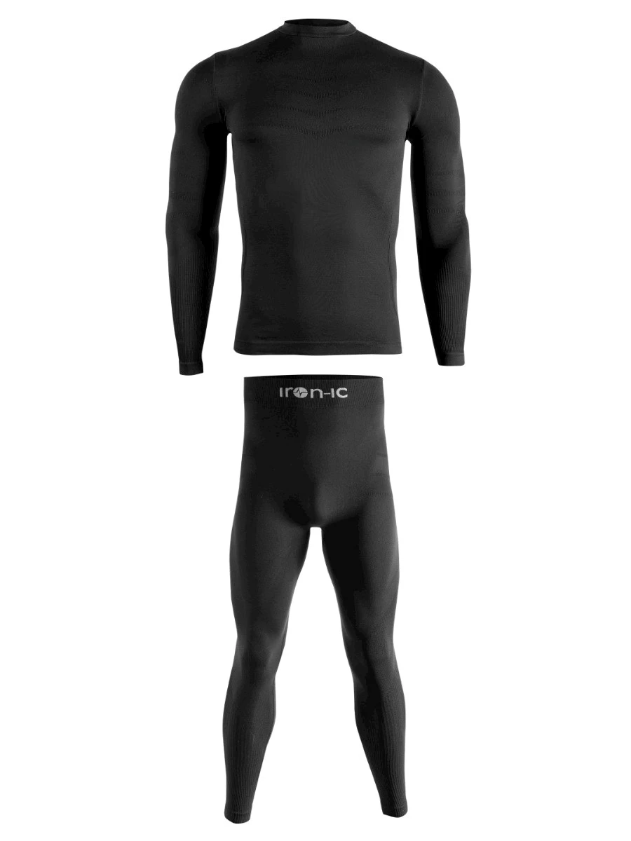 iron-ic KIT BASELAYER - PROMO BOX MAGLIA + LEGGINGS UOMO