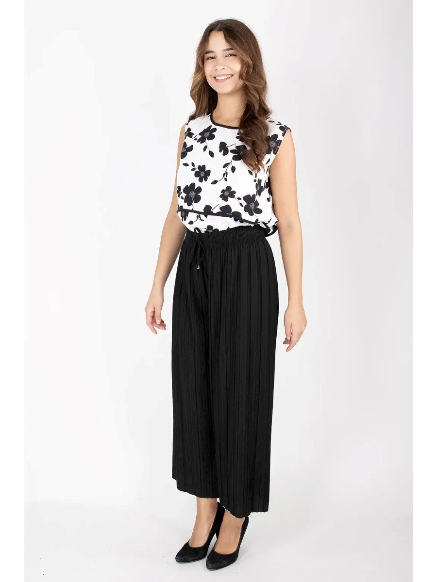AST PANTALONE PLISSETATO DONNA