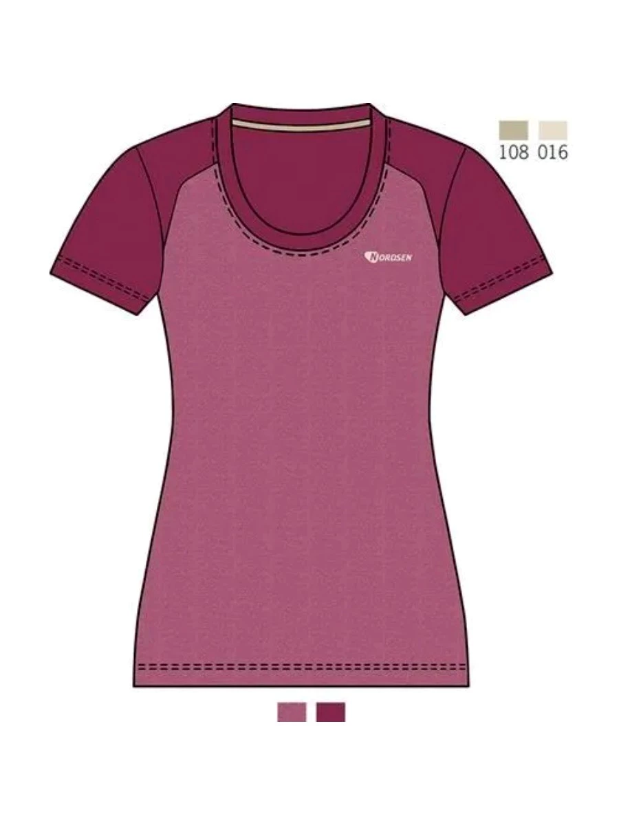 NORDSEN T-SHIRT DONNA LOBELIA
