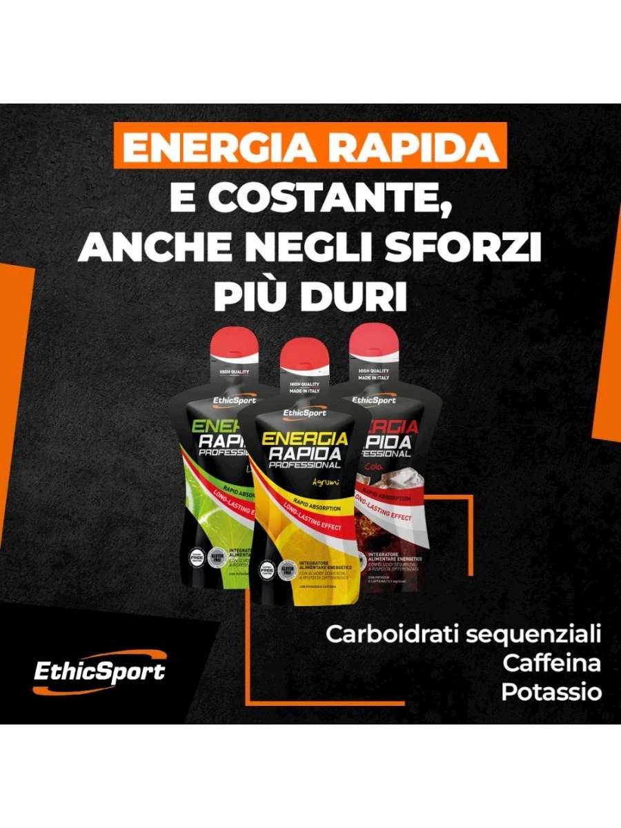 GEL ENERGETICO A RAPIDO EFFETTO