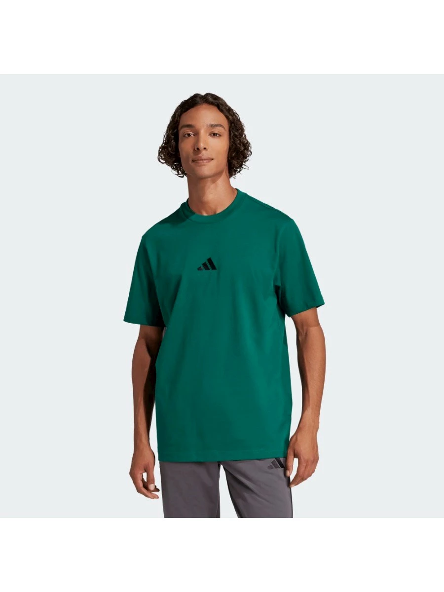 ADIDAS ESSENTIALS SMALL LOGO SINGLE JERSEY TEE