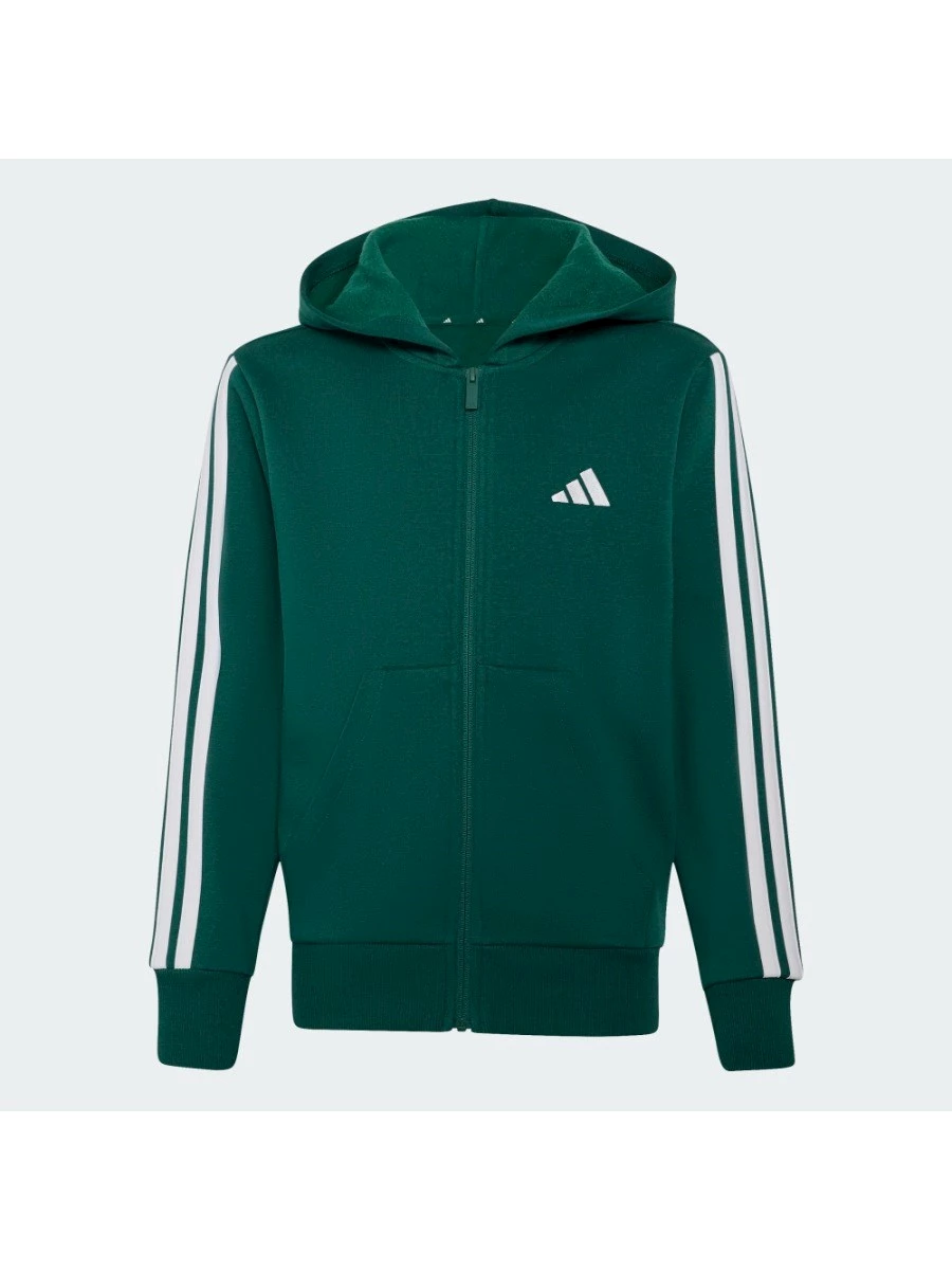 ADIDAS FELPA CAPPUCCIO  ZIP LUNGA JR