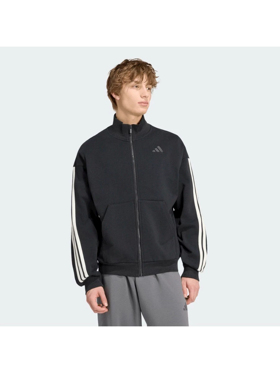 ADIDAS FELPA ZIP LUNGA UOMO
