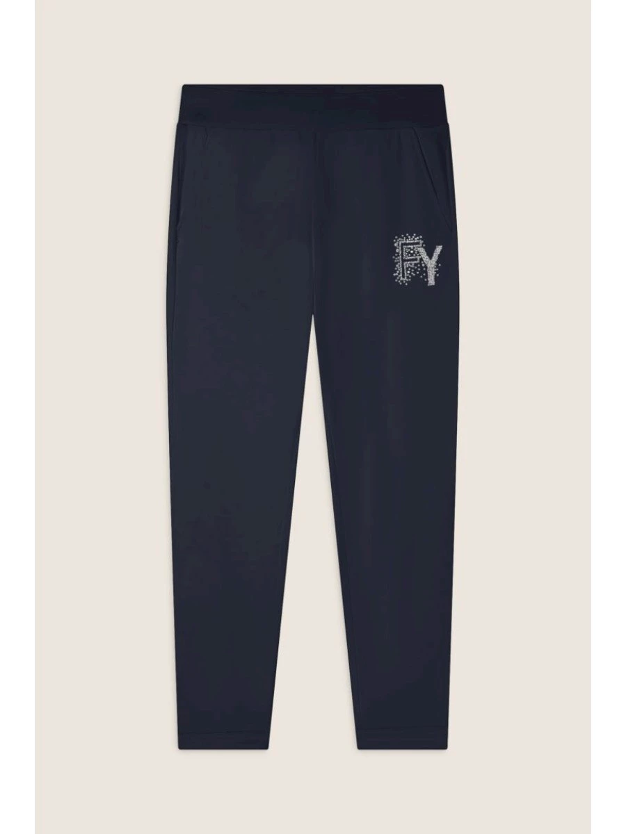 FREDDY Pantaloni 7/8 con Risvolto e Strass