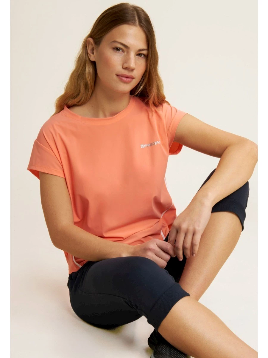 FREDDY Pantaloni sportivi lunghezza capri in jersey