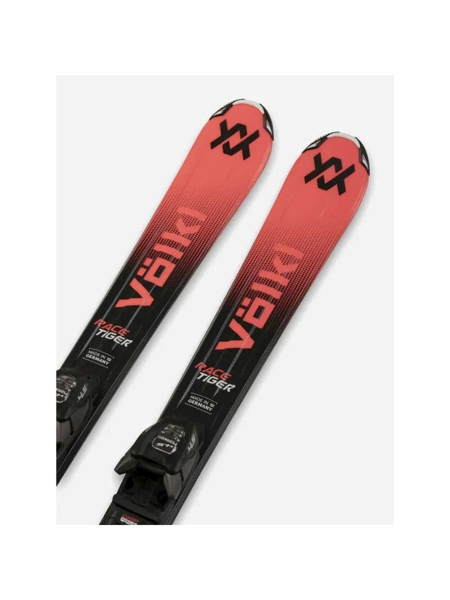 VOLKL SCI RACETIGER JR RED GS+ MARKER VMOTION 4.5