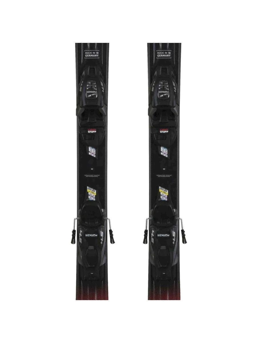 VOLKL SCI RACETIGER JR RED GS+ MARKER VMOTION 4.5