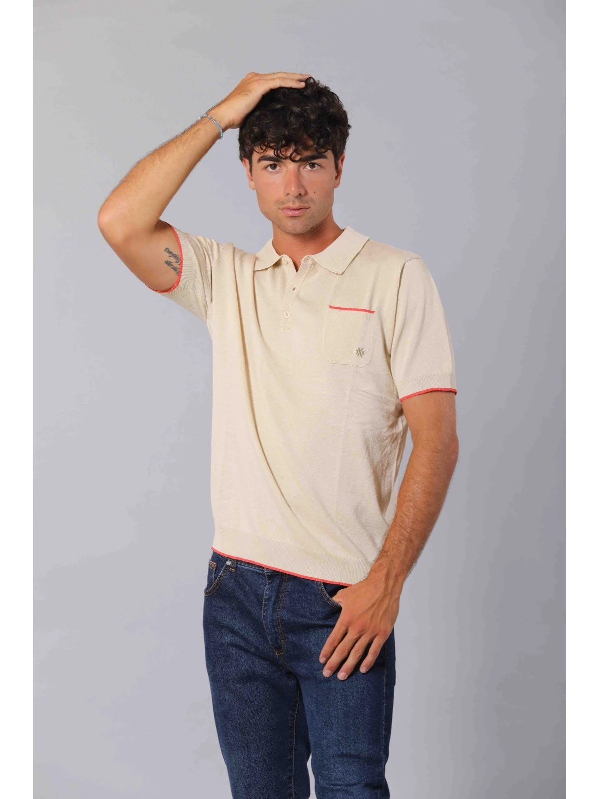 POLO IN MAGLIA 12AF-3023