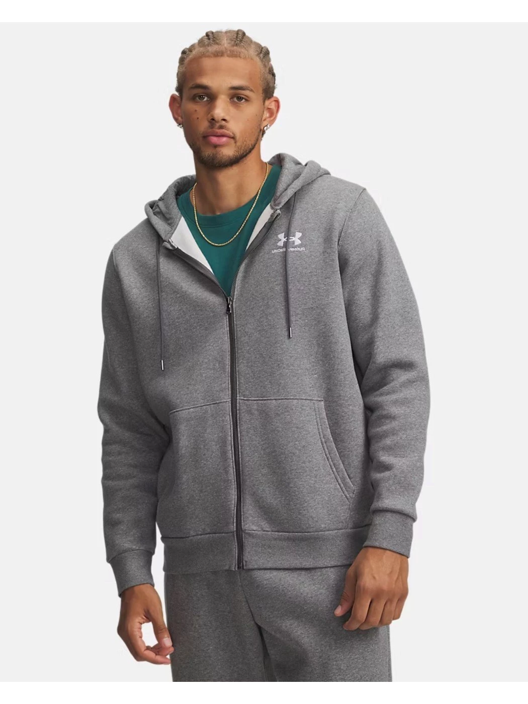 Felpa full zip ICON FLEECE UA