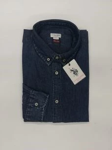 Camicia uomo Jeans botton & down slim fit U.S.POLO