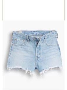 Short jeans 501 taglio vivo LEVI'S