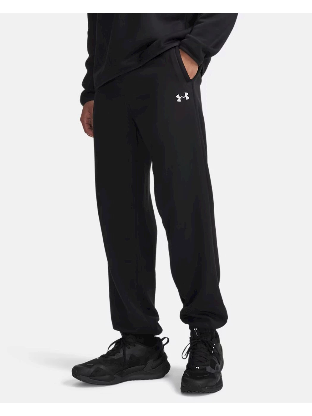 Pantalone con molla UA FLEECE