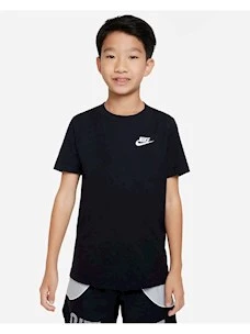 T-Shirt jr logo ricamato NIKE