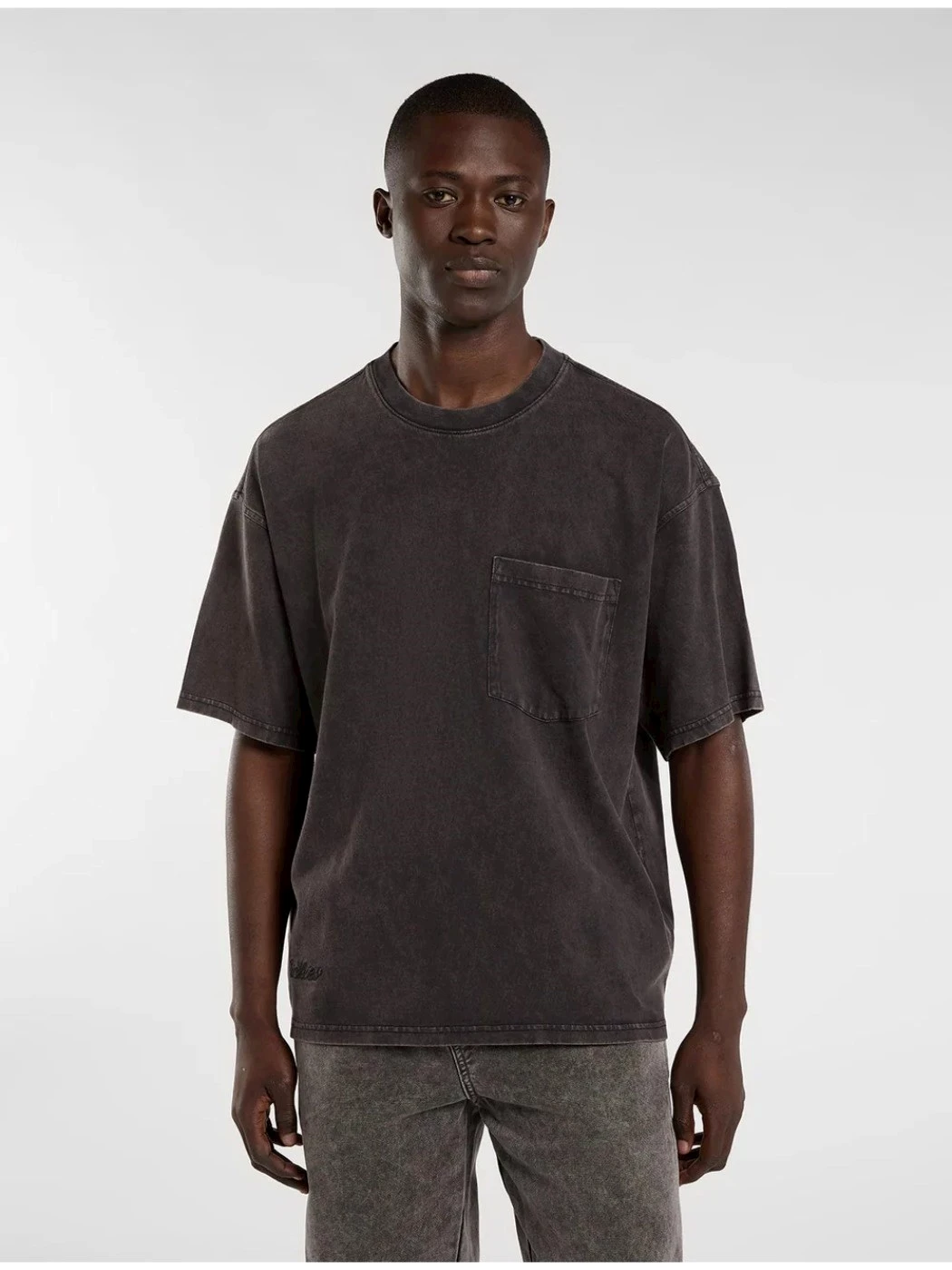 T-Shirt MAN boxy stonewhashed DICKIES