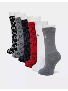 6 CALZE ASSORTITE JORDAN