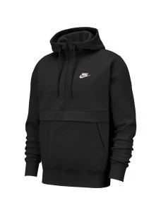 Felpa cappuccio e mezza zip NIKE