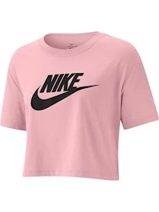 T-shirt cropped logo NIKE