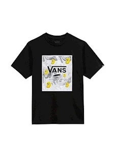 T-Shirt jr logo VANS stampa quadra