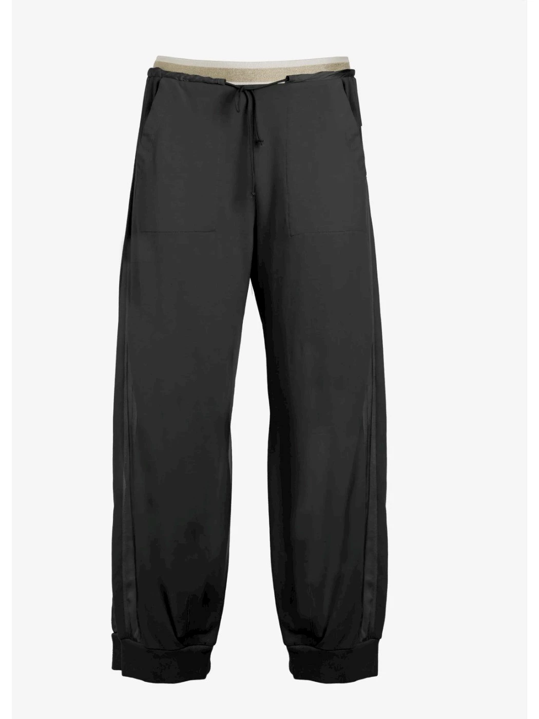 Pant banda raso e elastico oro DEHA