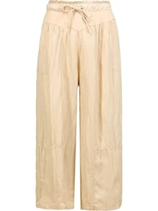 PANTALONE AMPIO IN LINO