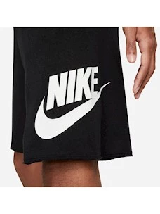 Short garzato con logo NIKE con tasche