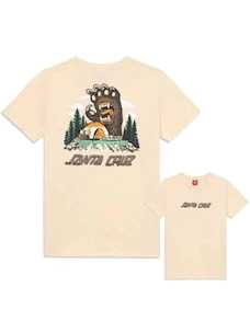 SCREAMING GRIZZLY T-SHIRT SANTA CRUZ
