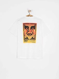 T-Shirt Obey ICON STENCIL FLAME