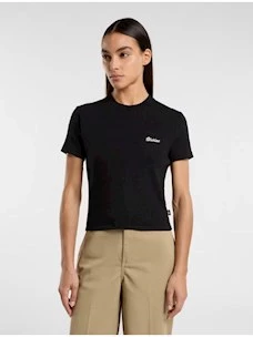 T-Shirt w cropped costine DICKIES