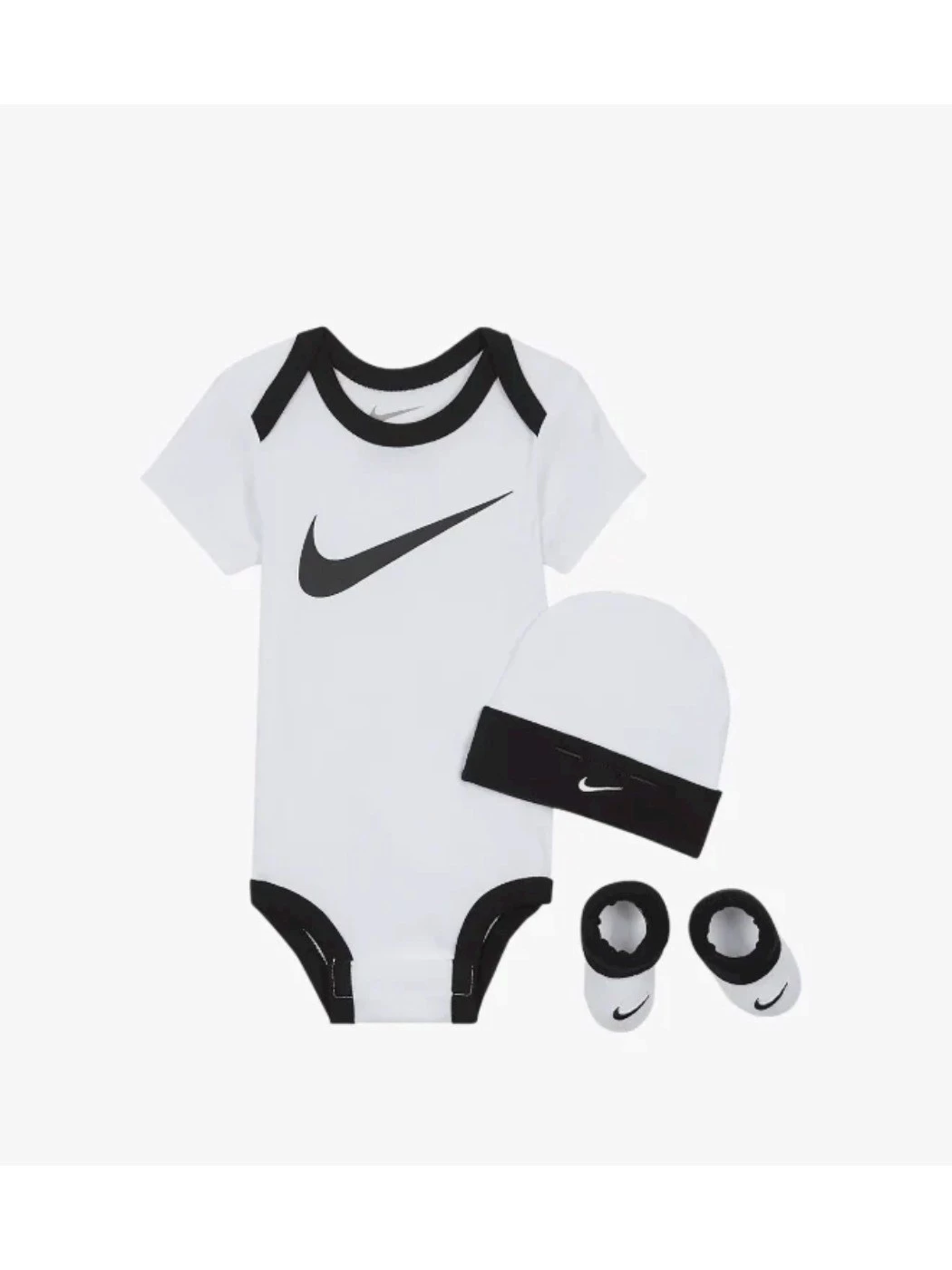 SET neonato cappello+body+calze NIKE