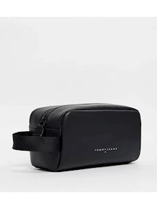 LEATHER WASHBAG TOMMY JEANS