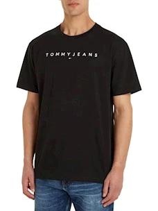 T-Shirt logo TOMMY JEANS ricamato