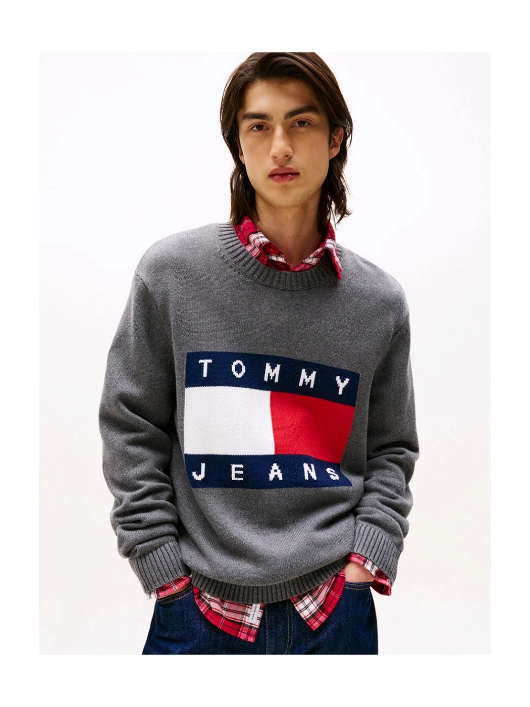 Reg melange flag weater TJ