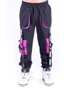 Cargo magenta NAIS pants