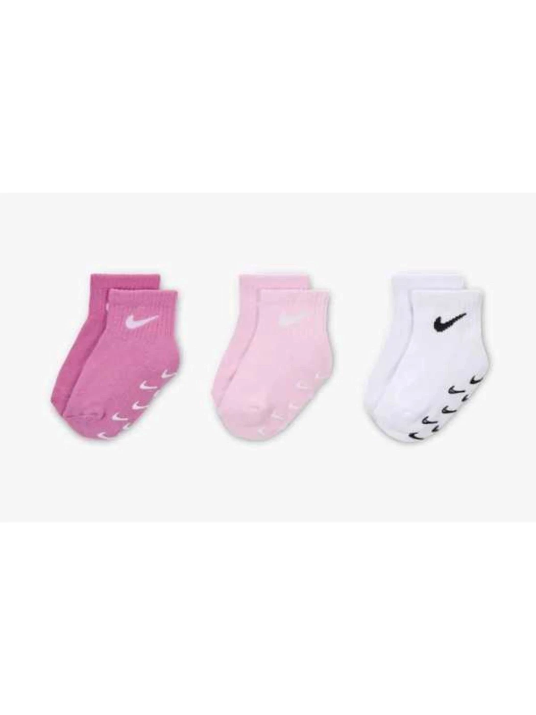 3 Calze baby NIKE antiscivolo