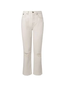 CELYN ECRU Jeans STRAIGHT PEPE JEANS