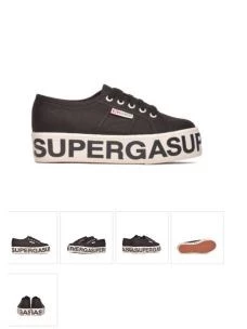 Women's shoe 2790 COTW OUTSOLE LETTERING SUPERGA