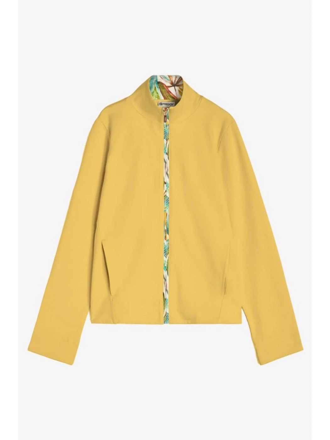 Felpa fullzip con profilo FREDDY