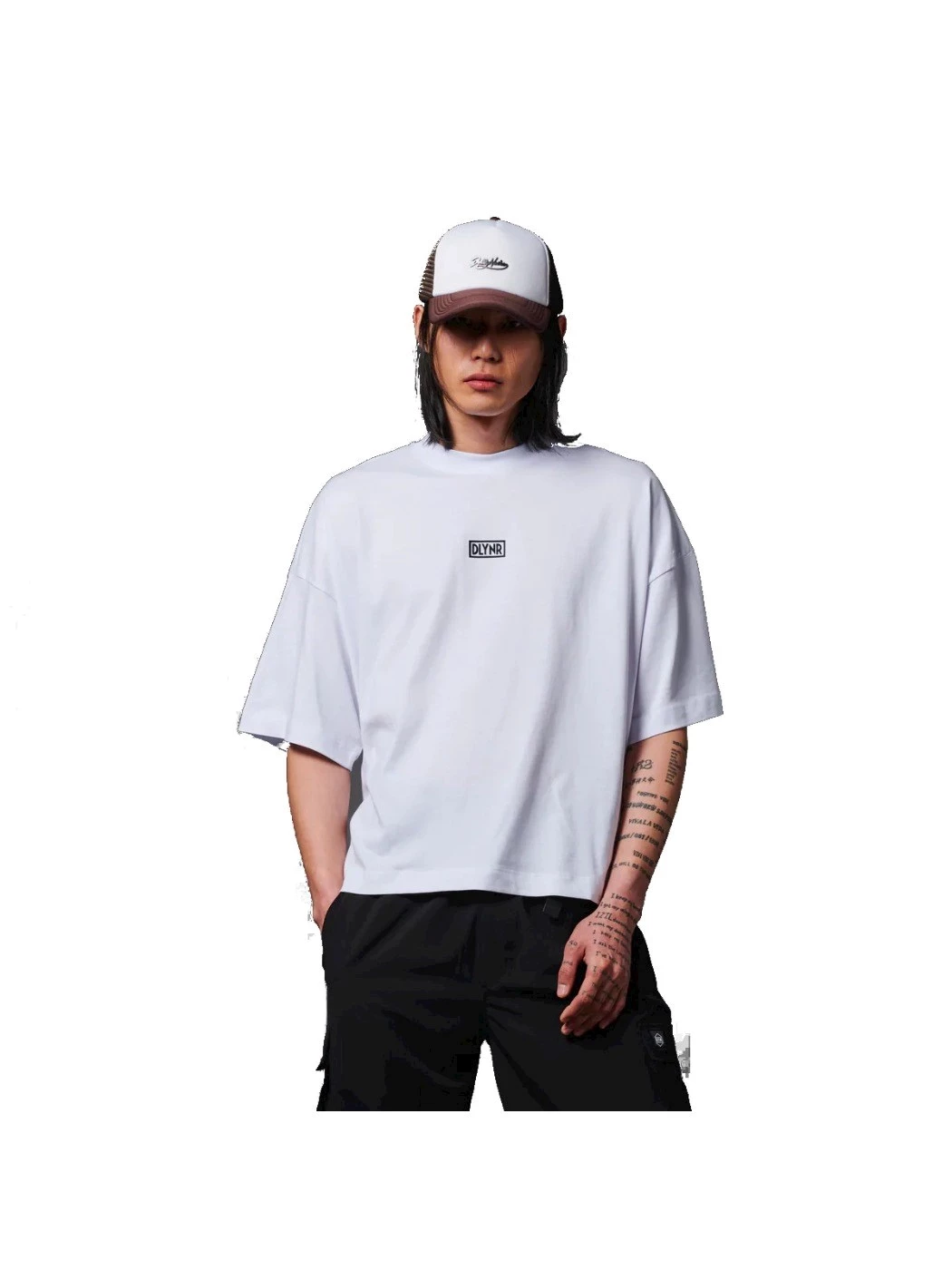 3D BOX LOGO OVER TEE DOLLY NOIRE