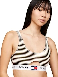 KEYHOLE BRALETTE PRINT TOMMY JEANS