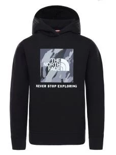 Hoodie Jr logo THE NORTH FACE print box