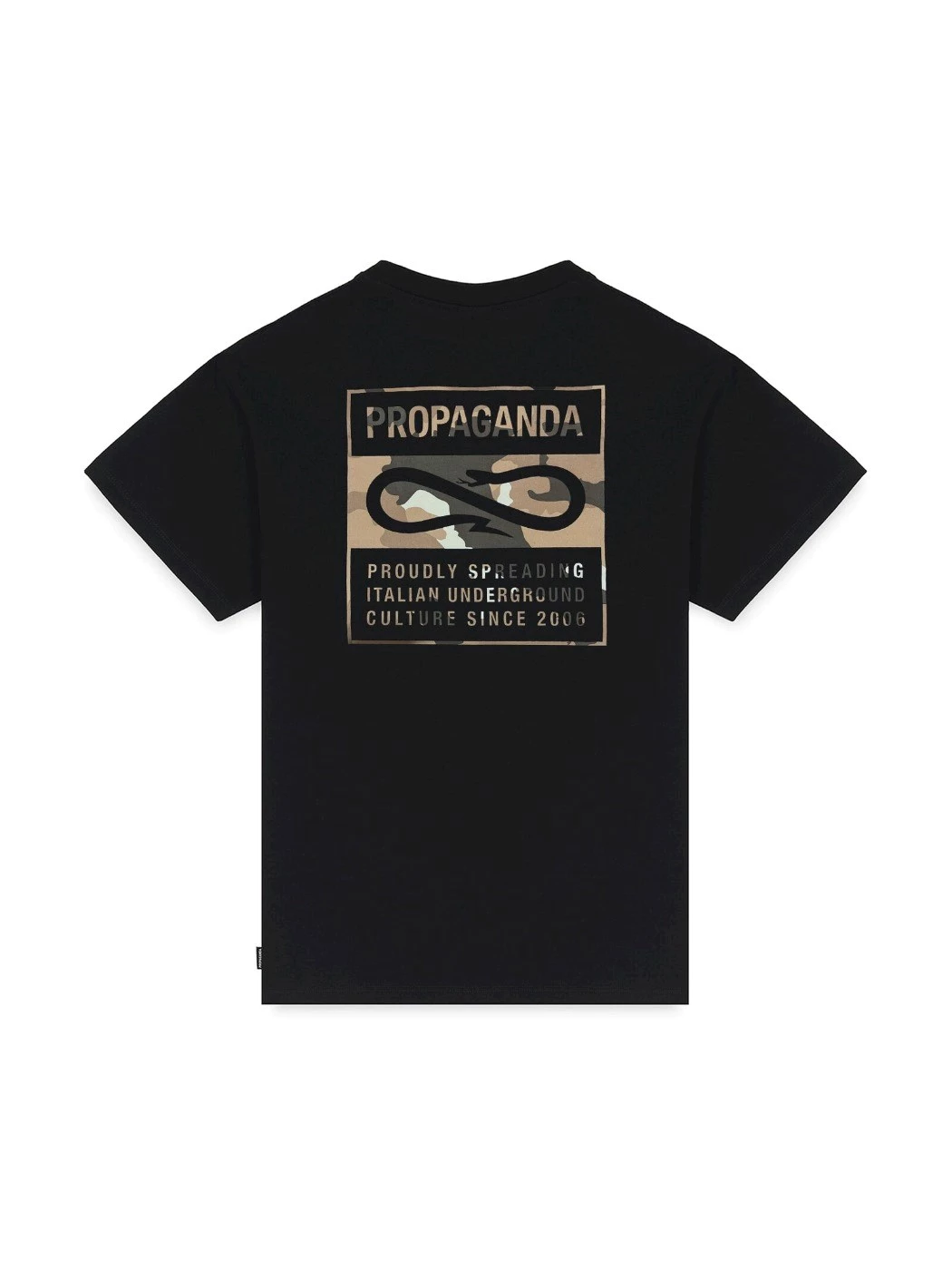 T-SHIRT LABEL CAMO