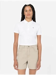 Polo a coste cropped DICKIES